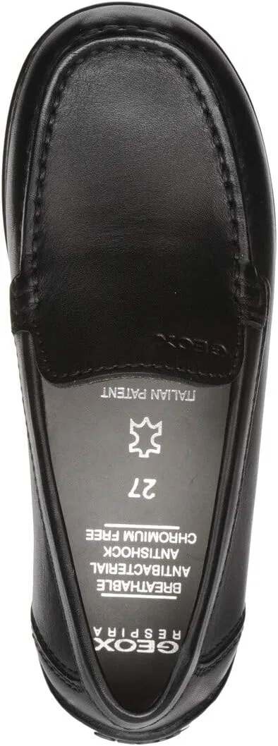 Туфли Geox J New Fast Boy B Boys' Moccasins, Black — фото 4