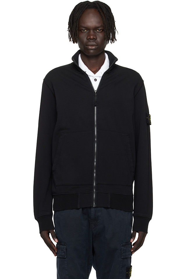 

6100063 куртка из органического хлопка Stone Island, черный