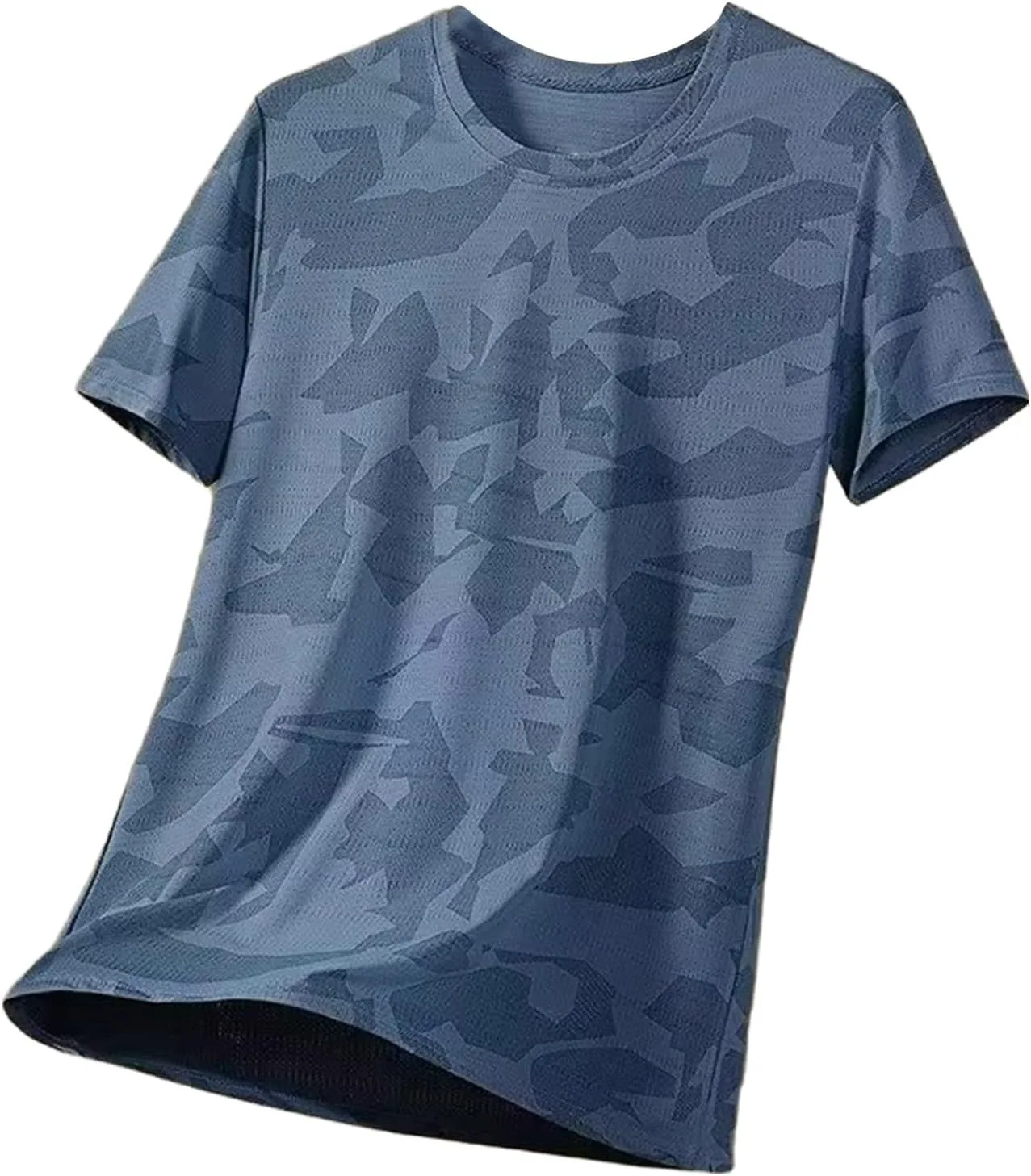 

Мужская футболка Camouflage 2025, летняя, дышащая, быстросохнущая