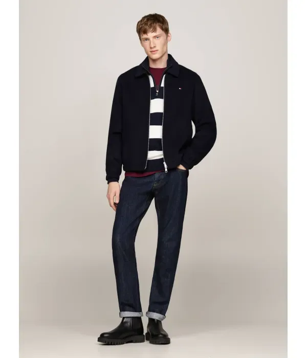 Шерстяной жакет IVY regular fit Tommy Hilfiger, черный — фото 2