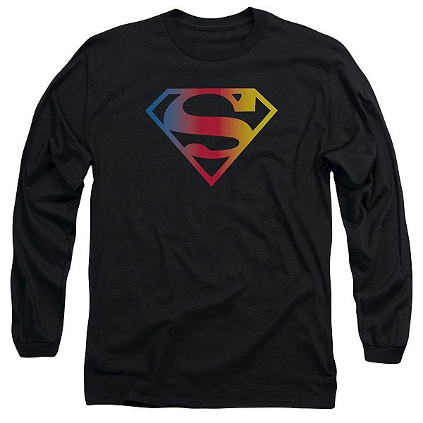 

Футболка с длинным рукавом Superman gradient superman logo Licensed Character