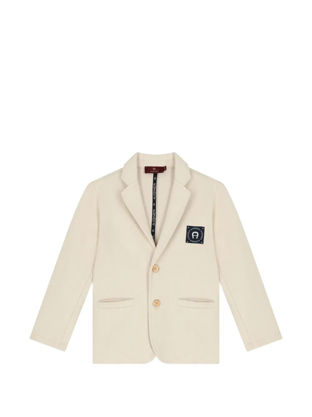 Блейзер с логотипом Aigner Kids, нейтральный