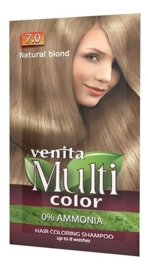 

Саше-краска, оттенок 7.0 Натуральный Блондин, 40 г Venita Multi Color