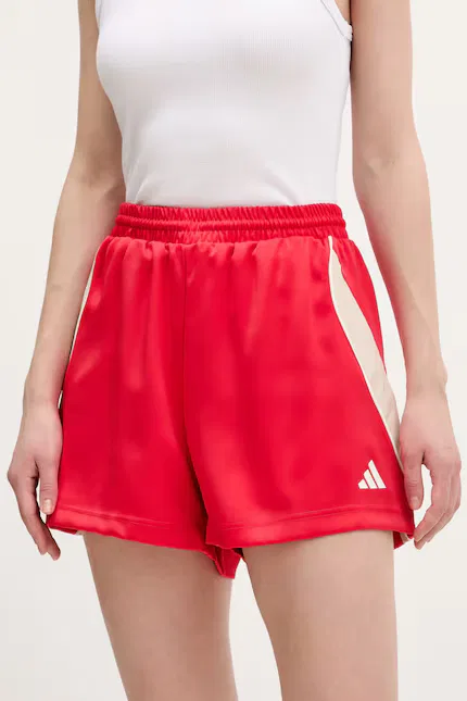 Шорты из быстросохнущей ткани Stadium Adidas, красный