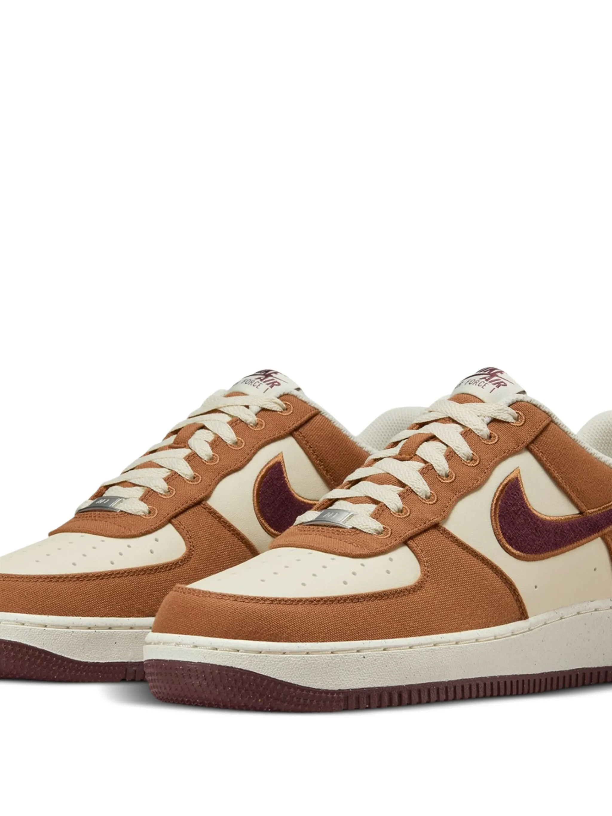 Кроссовки Air Force 1 Low 07 Notebook Doodle Pack - Light British Tan Nike, бежевый — фото 2