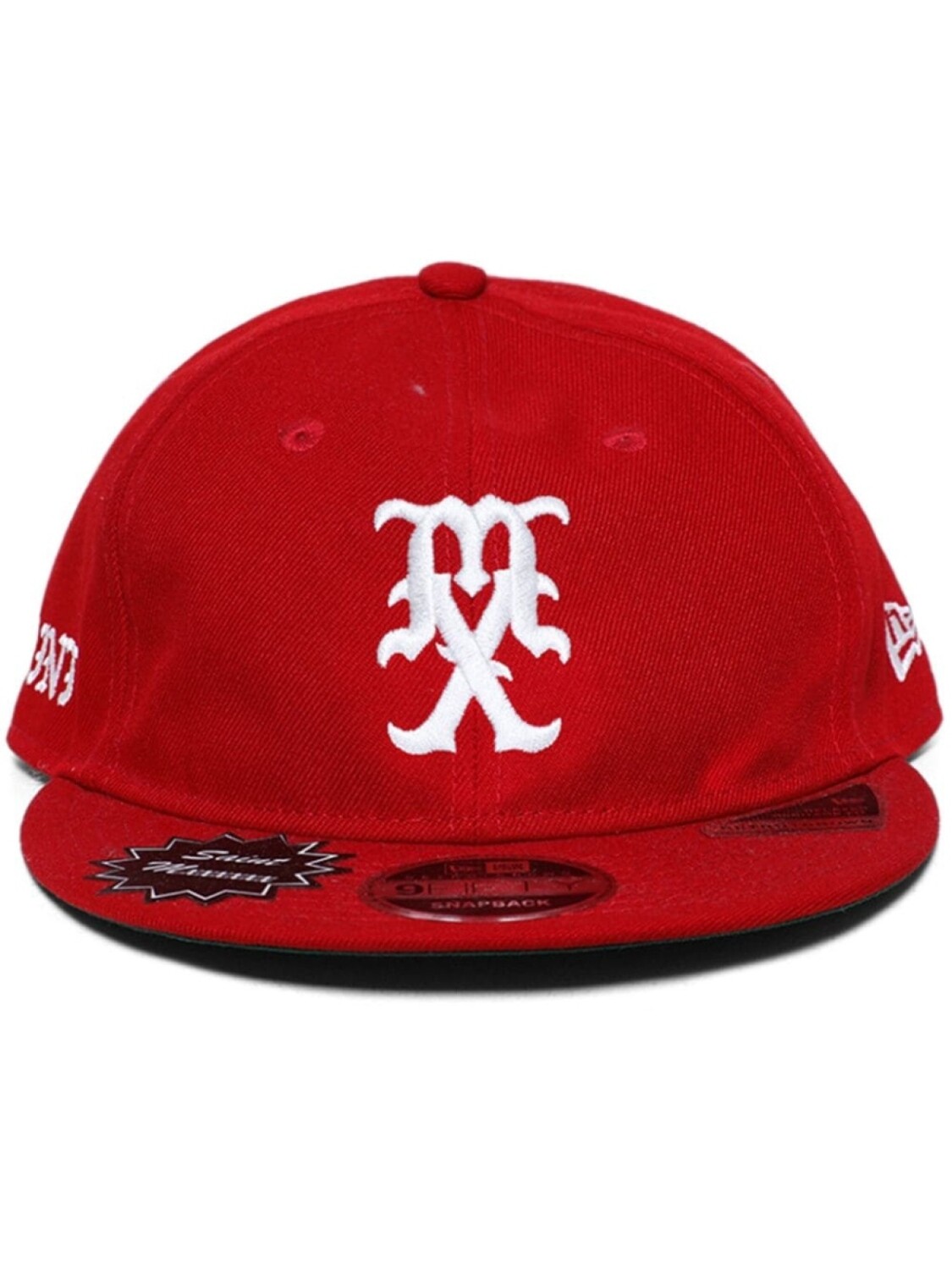 

SAINT MXXXXXX x хлопковая кепка New Era, красный