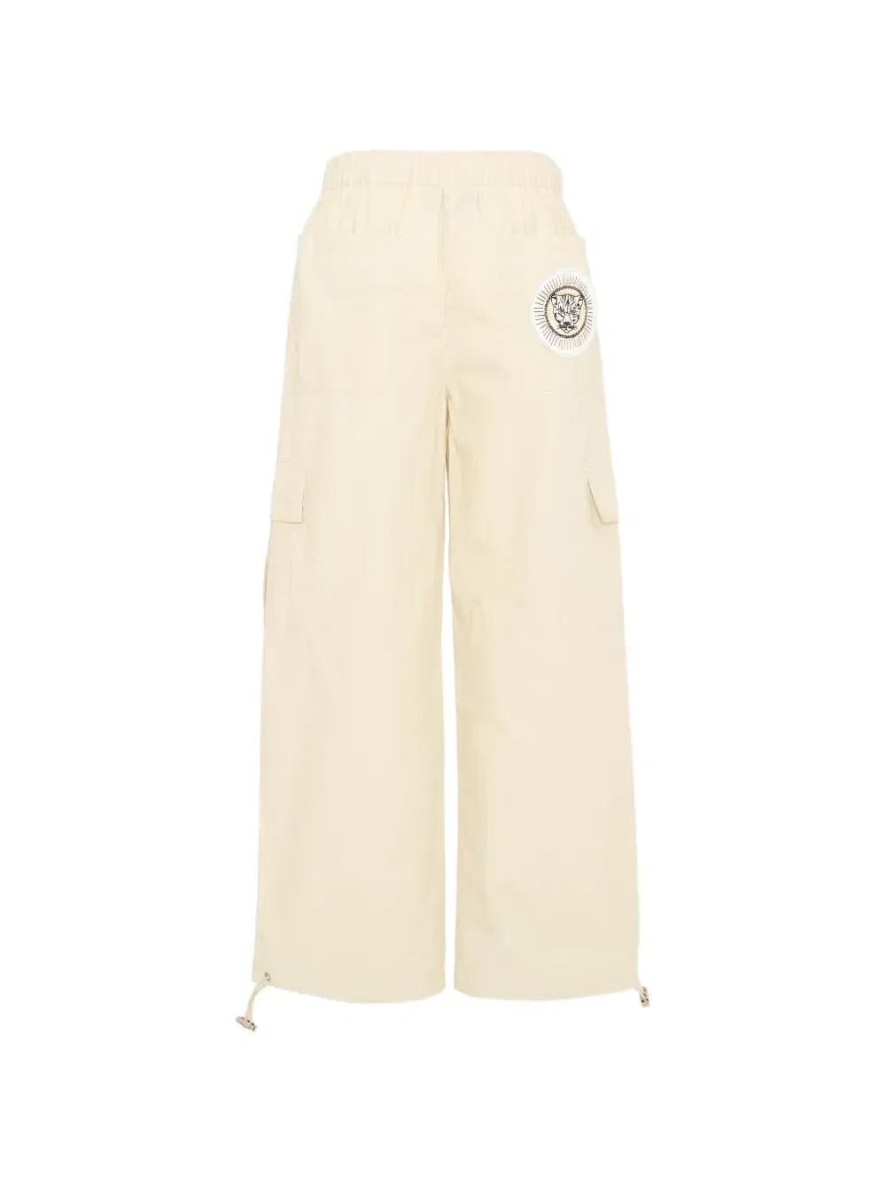 Широкие брюки карго Just Cavalli Kids, бежевый — фото 2