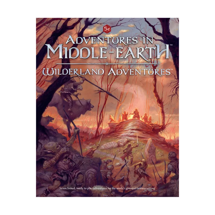 

Wilderland Adventures, Adventures in Middle-Earth (5e), твердый переплет