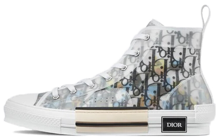 

Кроссовки DIOR B23 High Top Alex Foxton Oblique, Белый, Кроссовки DIOR B23 High Top Alex Foxton Oblique