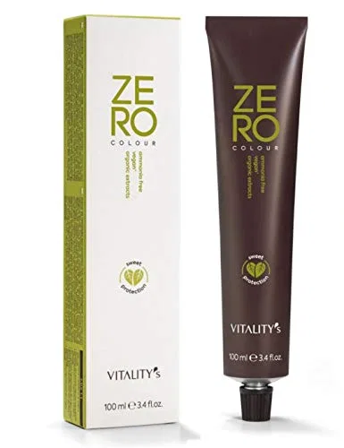 Веганская крем-краска для волос Hair Colour Zero 6/0 Dark Blonde от Vitality's Vitality'S By Farmen