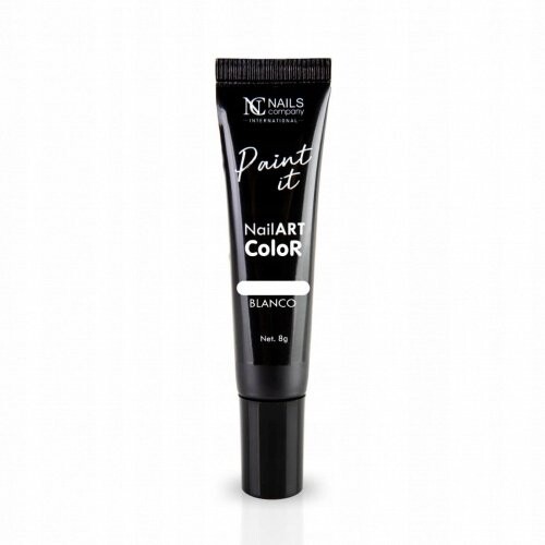 

Белый гель для декора, NailART Blanco NC Nails