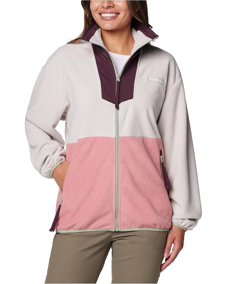 

Флис Columbia Sequoia Grove Full Zip Fleece, цвет Dark Stone/Black