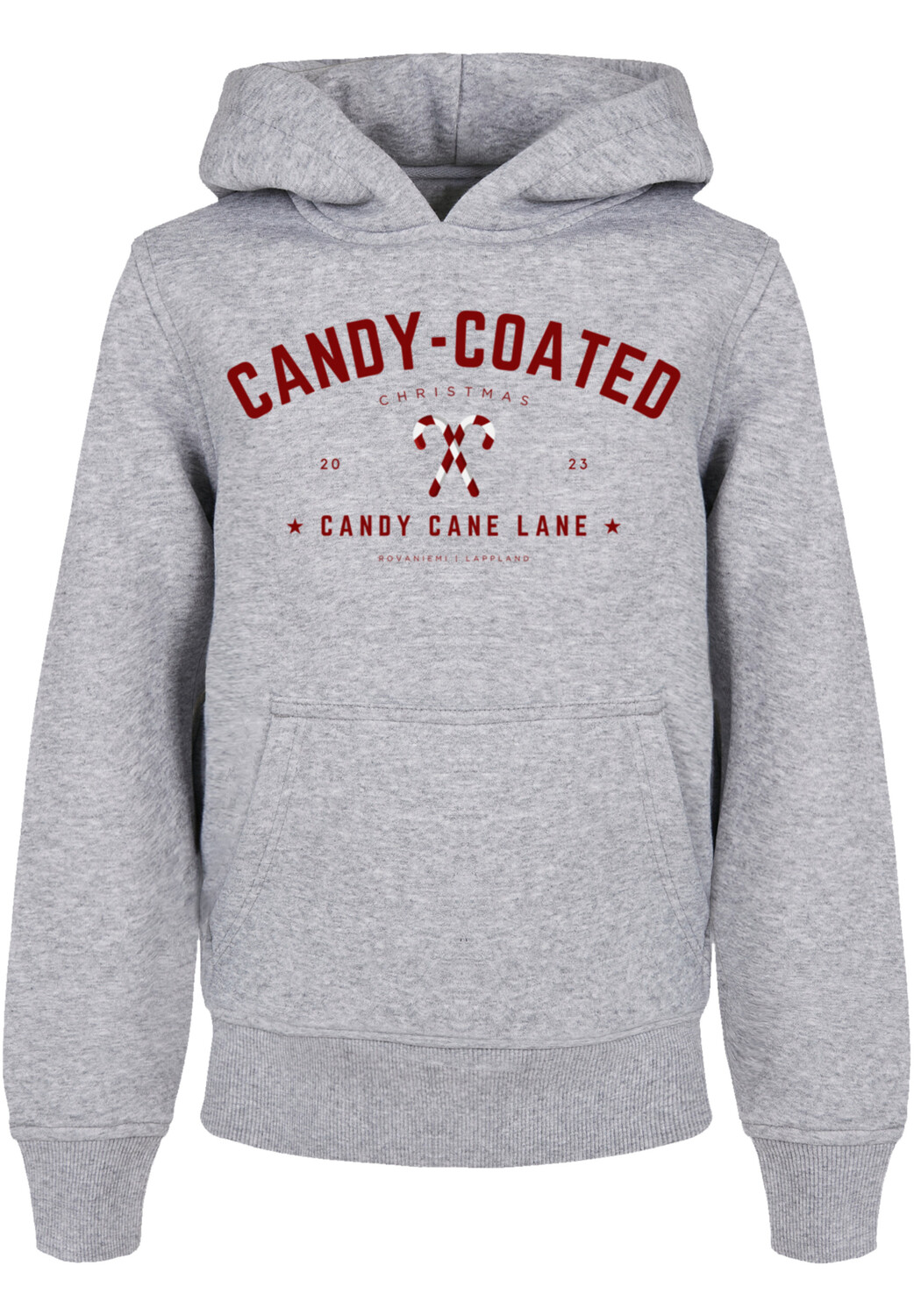

Пуловер F4NT4STIC Basic Kids Hoodie Weihnachten Candy Coated Christmas, цвет heathergrey