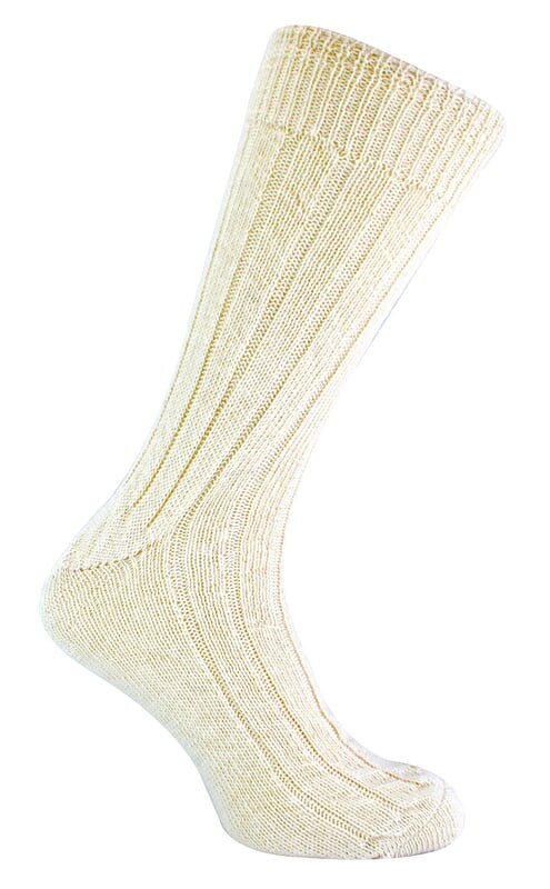 

Роскошные носки из альпаки для мужчин и женщин The Highland Sock Co, белый