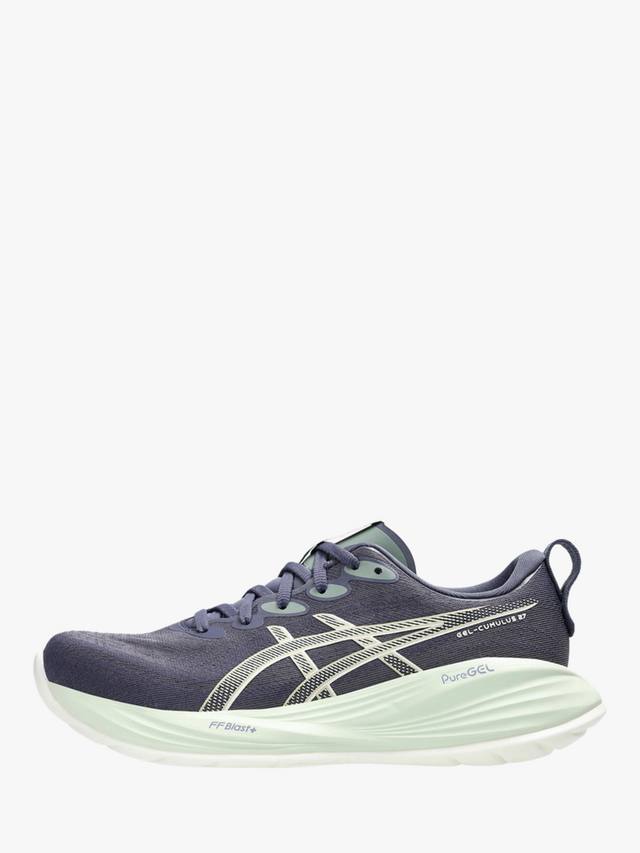 Женские беговые кроссовки GEL-CUMULUS 27 ASICS, Indigo Fog/Cream — фото 2