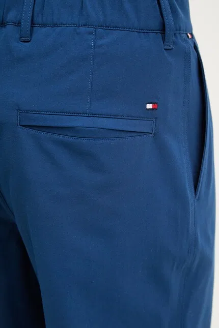 Шорты хлопковые Chino Tommy Hilfiger, синий — фото 4