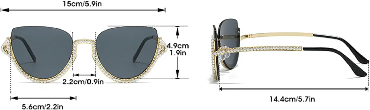

Солнцезащитные очки Melrose с кристаллами в стиле «кошачий глаз» для женщин и мужчин, винтажные, модные, треугольные, для вечеринок, женская модель 3749, Silver