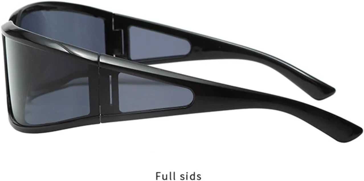 

Винтажные панк-солнцезащитные очки для женщин, роскошные мужские солнцезащитные очки для активного отдыха с защитой от УФ-излучения UV400 TOIPASTN, Gray Gray