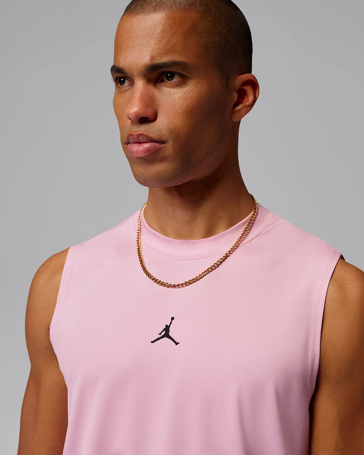 Мужской безрукавный топ Dri-FIT Jordan Sport Essentials, Iced Carmine — фото 3