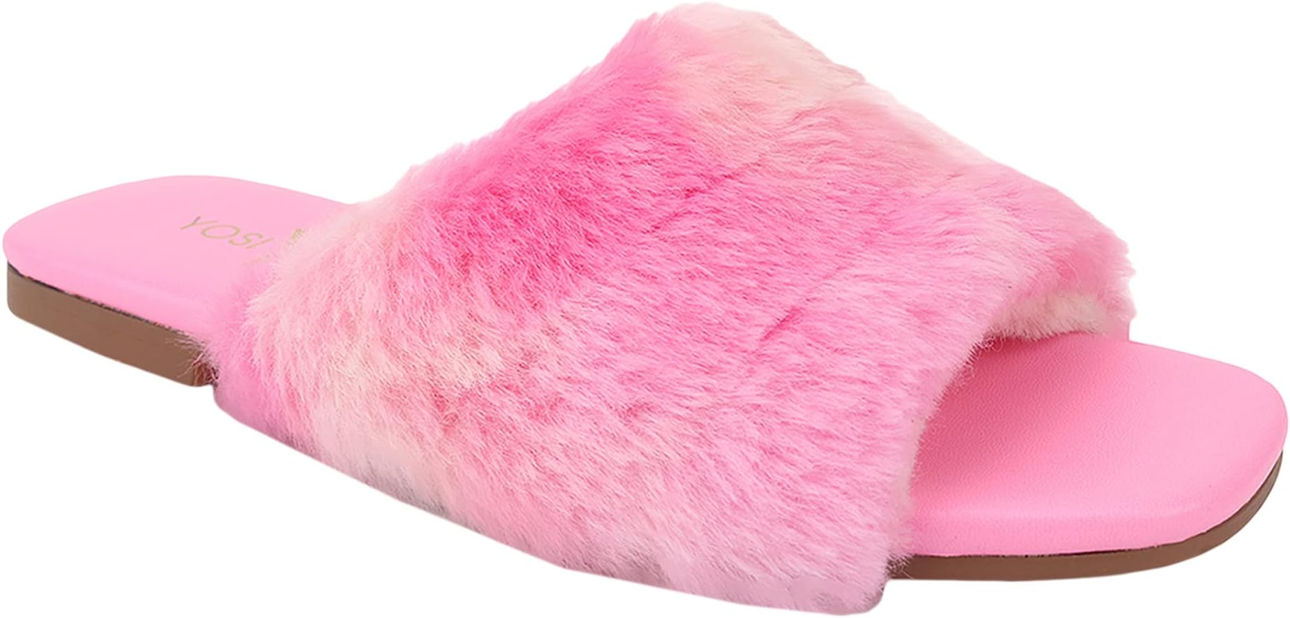 

Сандалии Yosi Samra Miss Nora, цвет Pink Faux Fur