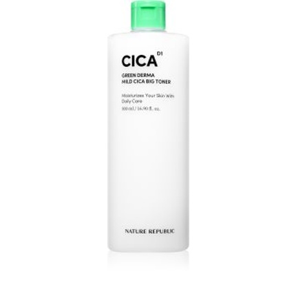 

Green Derma Mild Cica Big Toner 500 мл Nature Republic