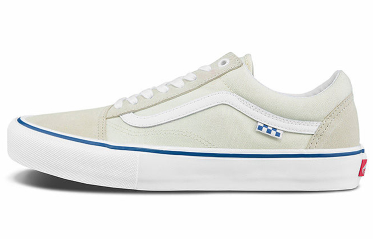 

Кроссовки Vans Skate Old Skool Off White Royal Blue, Серый, Кроссовки Vans Skate Old Skool Off White Royal Blue