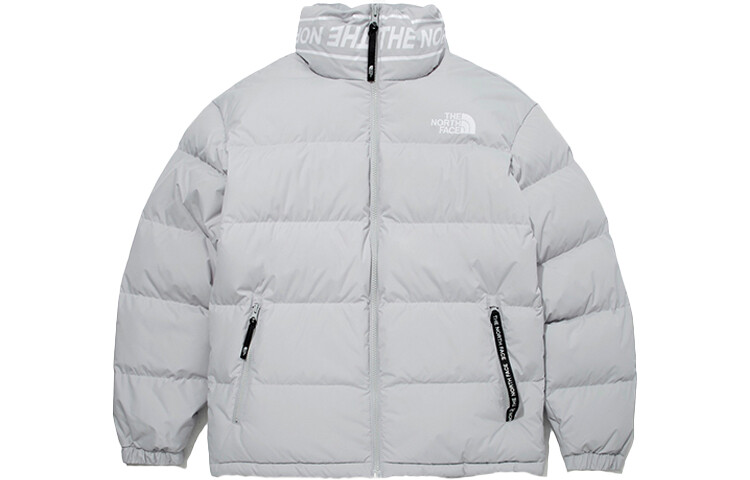 

Пуховик унисекс серый The North Face, серый