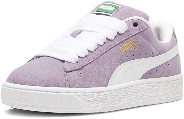 Детские кроссовки Puma Unisex-Child Suede XL (для детей постарше), белый — фото 2