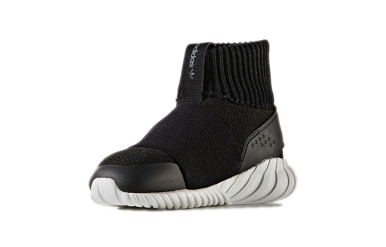 Кроссовки adidas originals Tubular Toddler Shoes TD Mid-top Carbon Black/white — фото 3