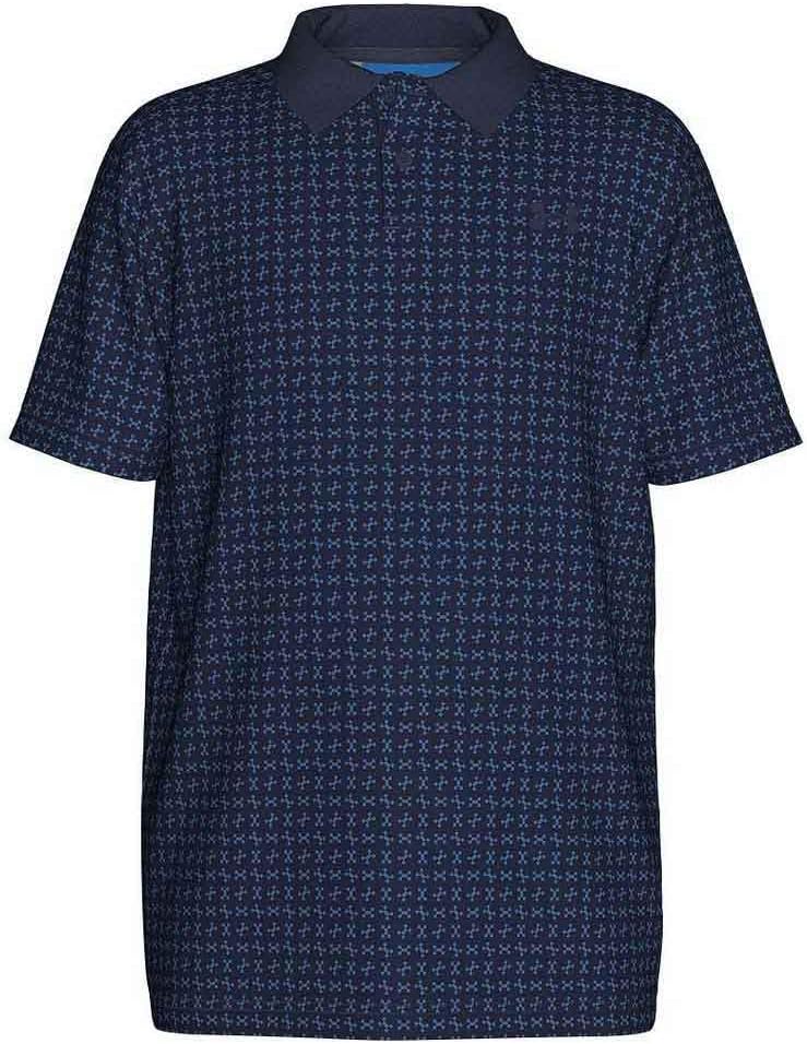 

Under Armour мужская футболка для гольфа Matchplay Printed, Midnight Navy/Blue Atlantis, Синий, Under Armour мужская футболка для гольфа Matchplay Printed, Midnight Navy/Blue Atlantis