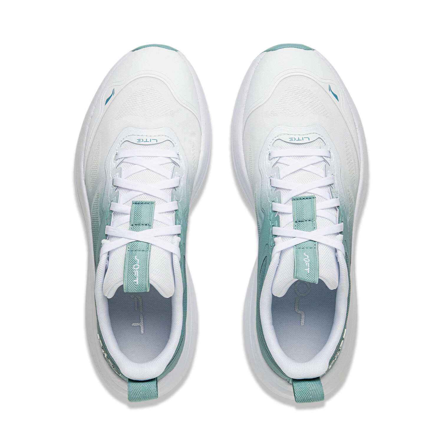 Кроссовки LINING Soft Lite Lifestyle Shoes Men Low-top Lime Green/standard White, зеленый — фото 4