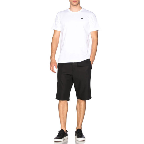 Футболка little heart t-shirt 'white' Comme Des Garcons Play, белый — фото 4