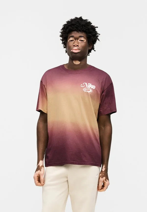 Футболка с принтом "tee dunk" Nike Sportswear, Buff Gold Coloured/Tattoo — фото 4