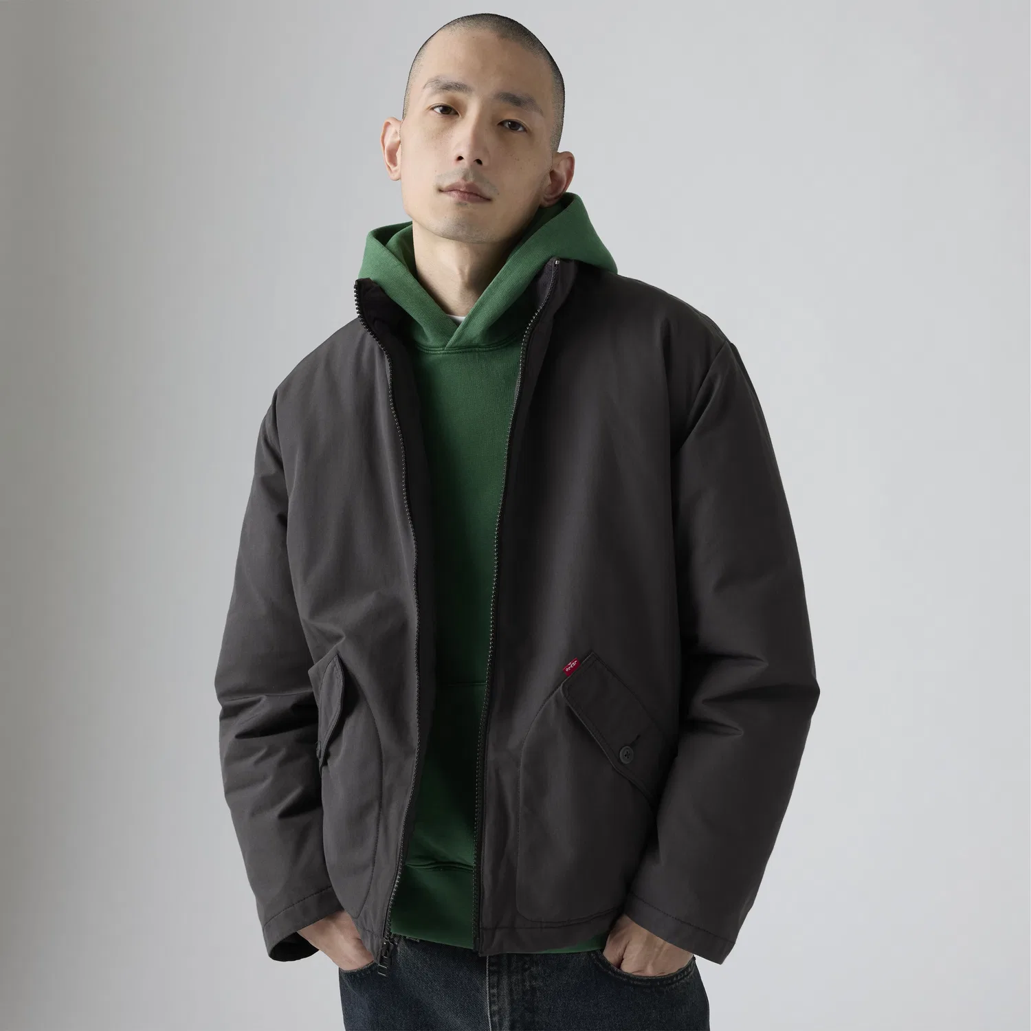 Короткая пуховая куртка Briggs Levi's, Black