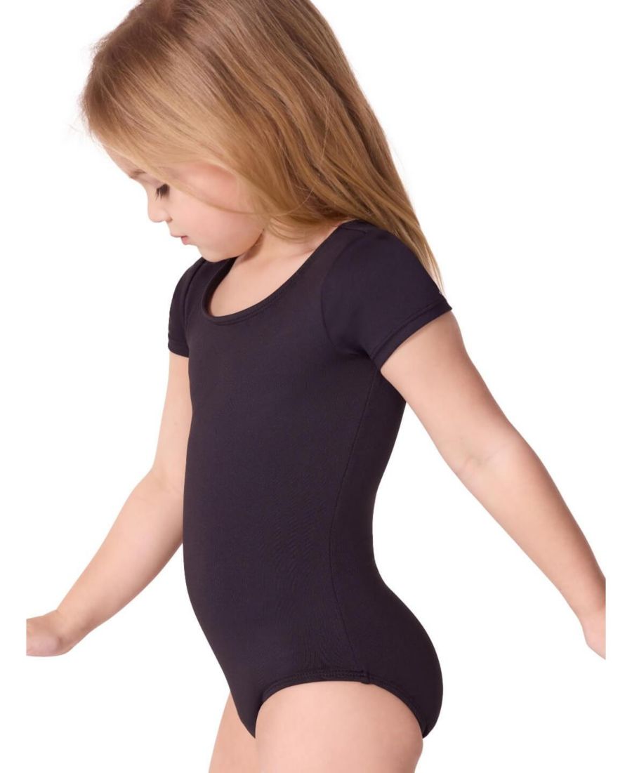 Купальник с коротким рукавом "Будущая звезда" Capezio, Black — фото 2