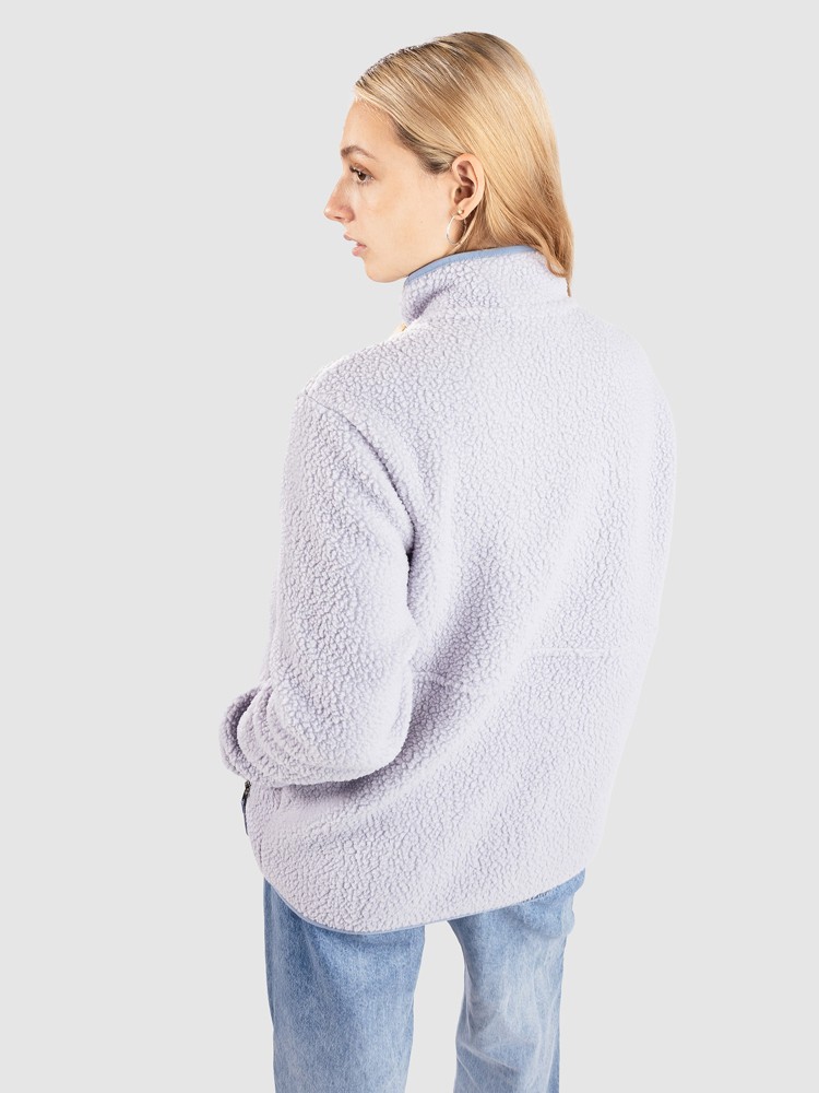 Флисовый пуловер Patagonia Retro Pile Marsupial Half-Zip Fleece Pullover, permafrost purple — фото 2