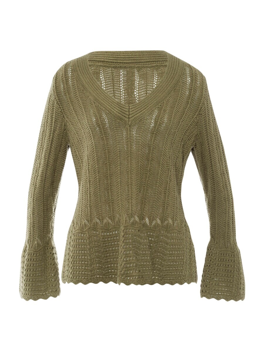 

Тонкий вязаный свитер heine Sweater, оливковый