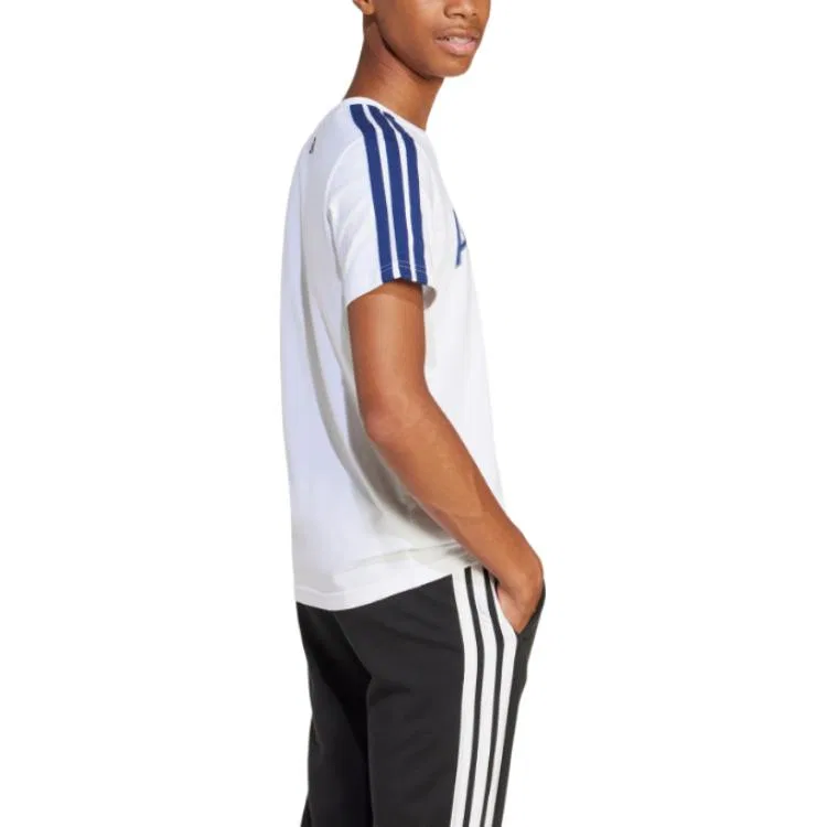 Детская футболка с круглым вырезом Adidas, White — фото 4