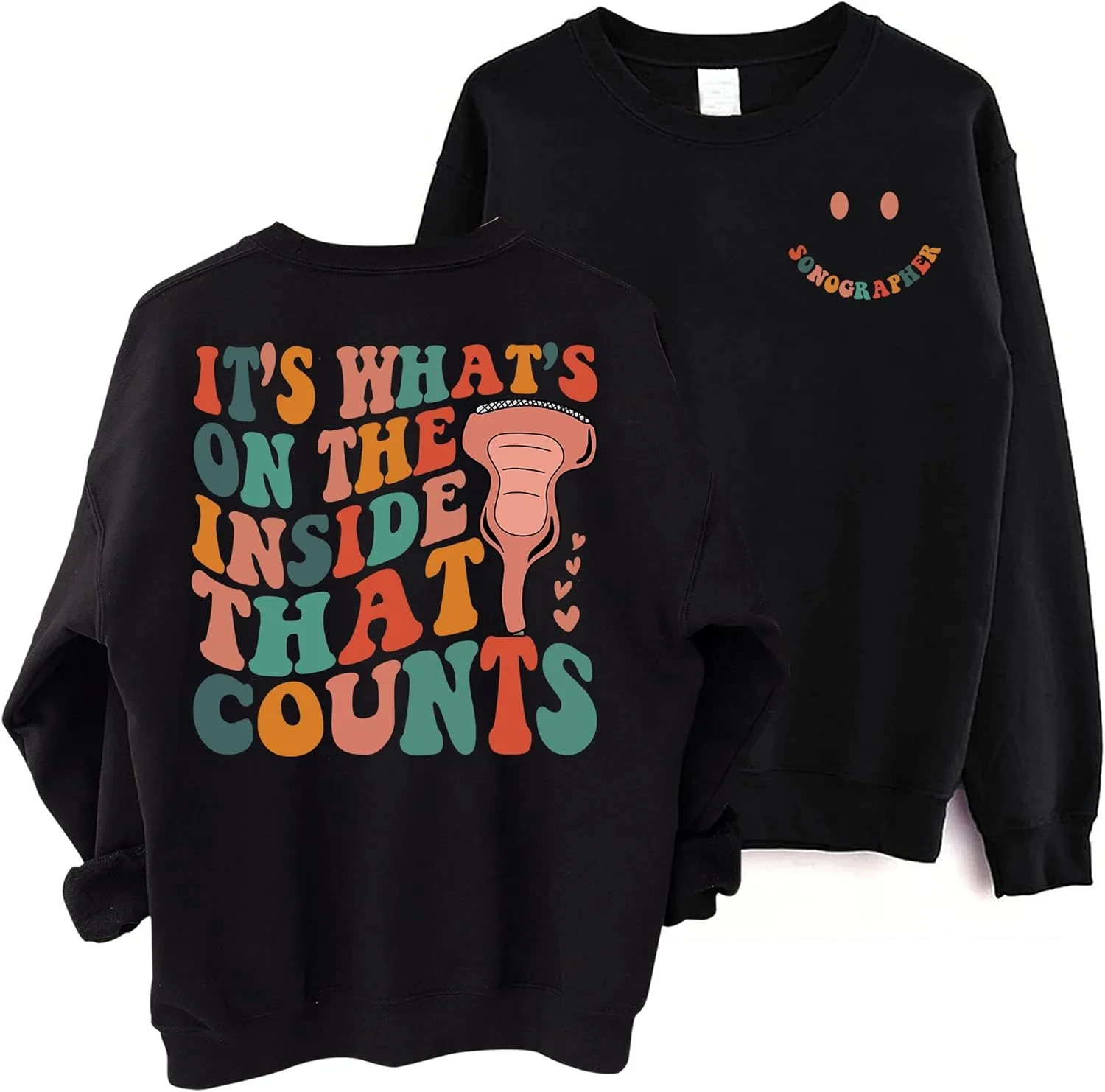 

Свитшот Sonographer с двусторонним принтом SsofieStore