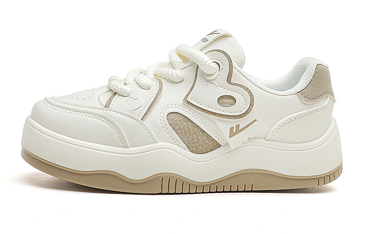

Кроссовки WARRIOR Skateboarding Shoes Women's Low-top Beige/Dark Beige, бежевый