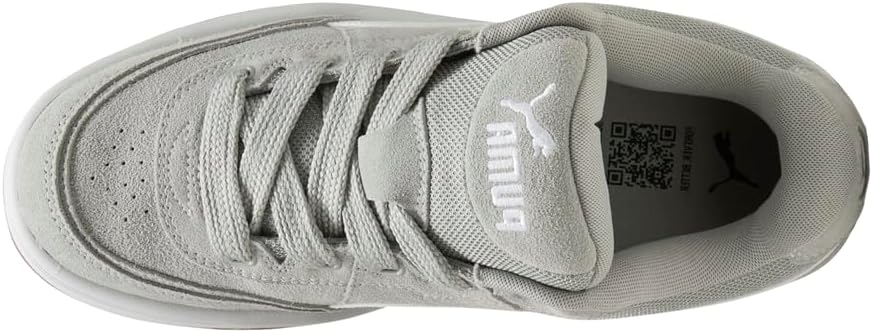 Мужские кроссовки PUMA Park Lifestyle Sk8 с шнуровкой для повседневной носки - серые — фото 4