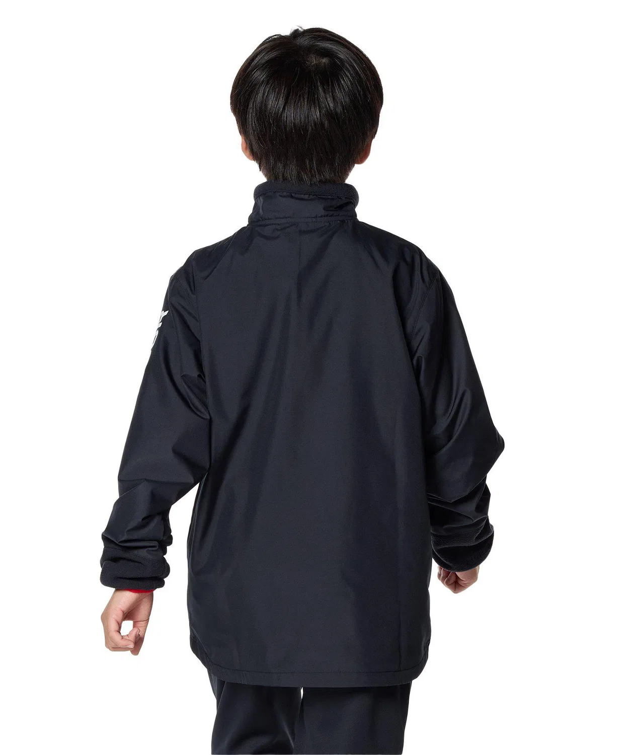Детская тренировочная куртка Under Armour UA Hybrid Woven Full Zip, черная — фото 2