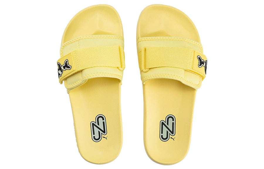 Шлепанцы PUMA Neymar Jr. x Leadcat 2.0 Sandal 'Fizzy Light', желтый — фото 4