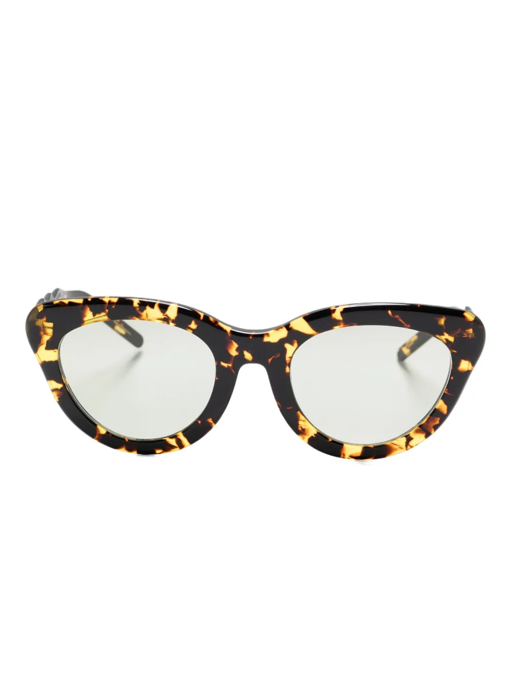 

Солнцезащитные очки Brook в оправе черепаховой расцветки Megane and Me, коричневый