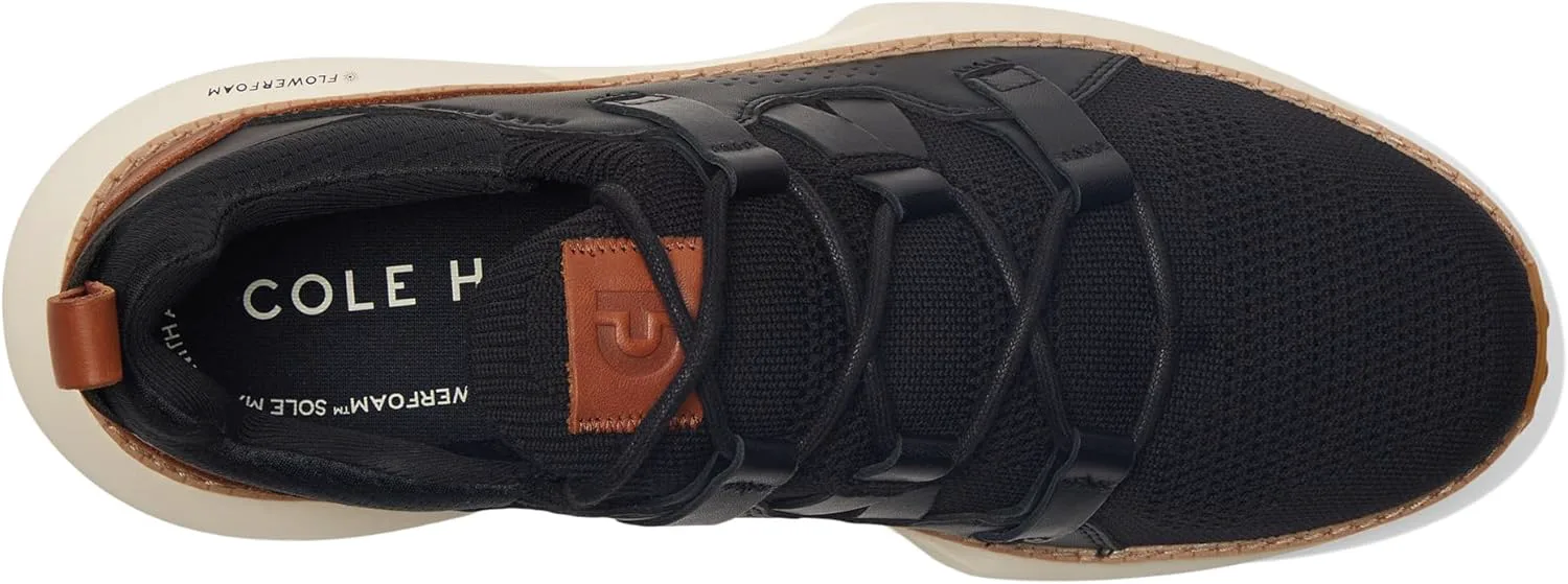 Мужские кроссовки Cole Haan Grand Motion Stitchlite 2.0, черный/слоновая кость — фото 2