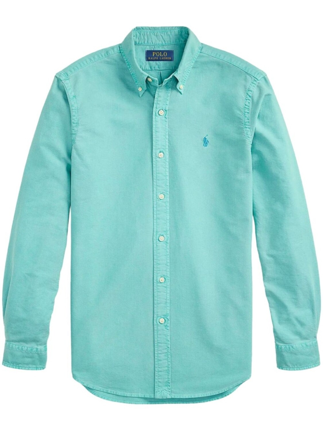 

Polo Ralph Lauren рубашка с вышивкой Polo Pony, синий