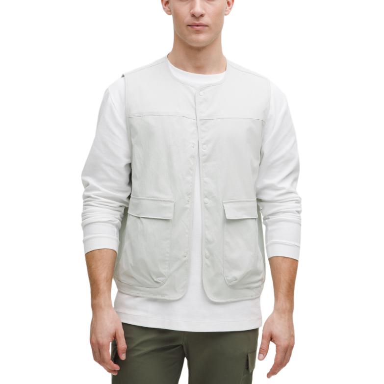 

Lululemon Мужская жилетка, Steam Gray/VPOR