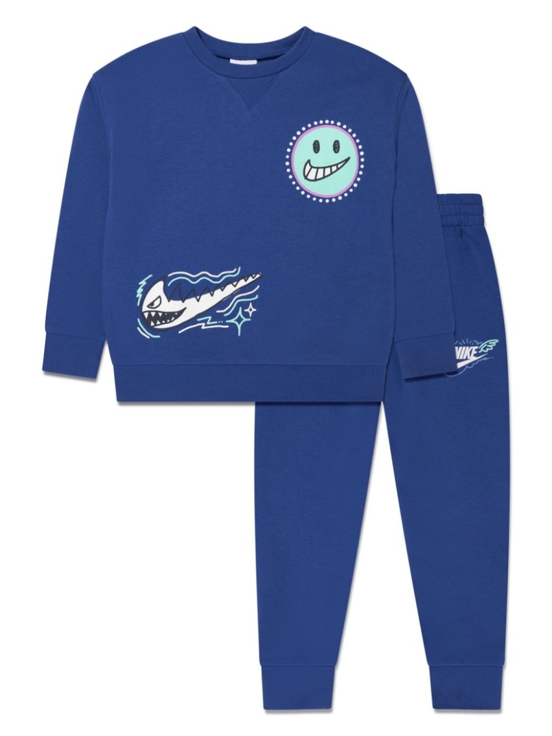 

Nike Kids спортивный костюм NSW Art Of Play с логотипом, синий