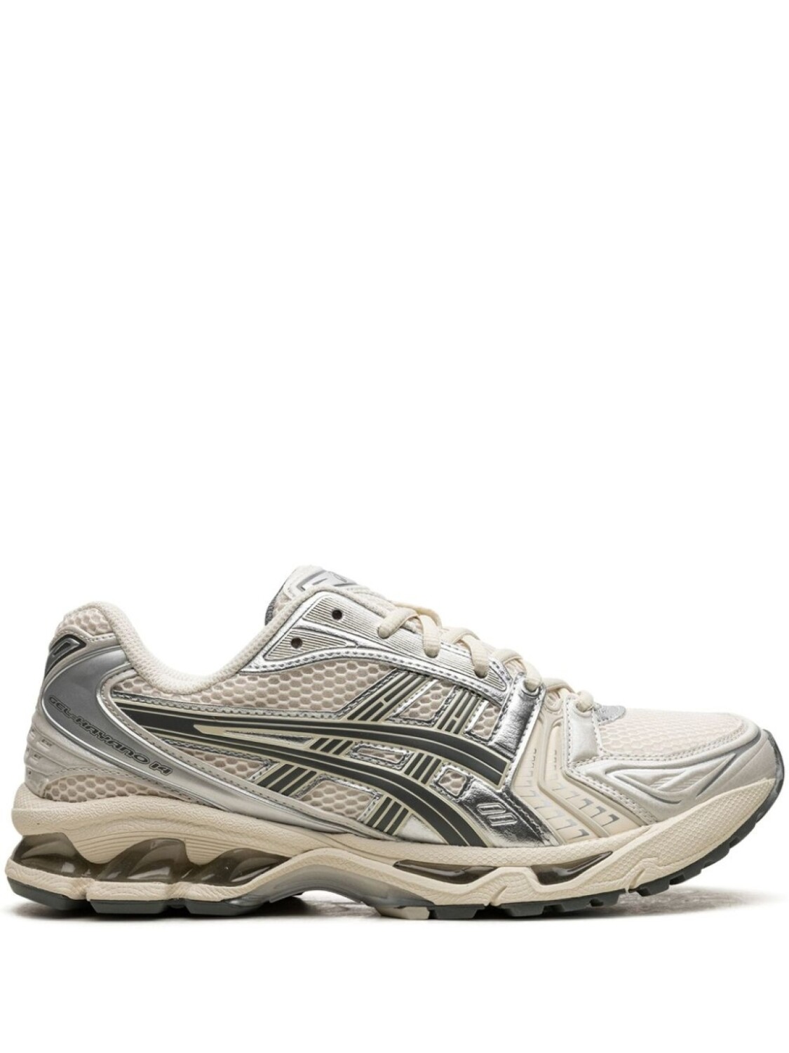 Кроссовки Asics Gel-Kayano 14, белый/серый/серебристый