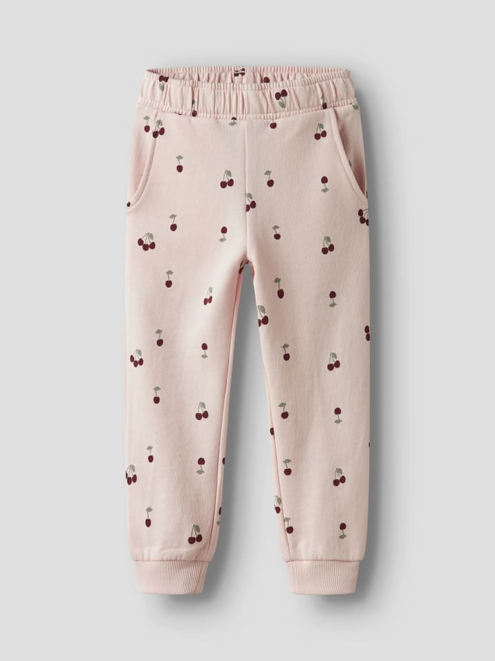 Name it Спортивные штаны NMFVALBA SWE PANT UNB кристально-розового цвета — фото 2